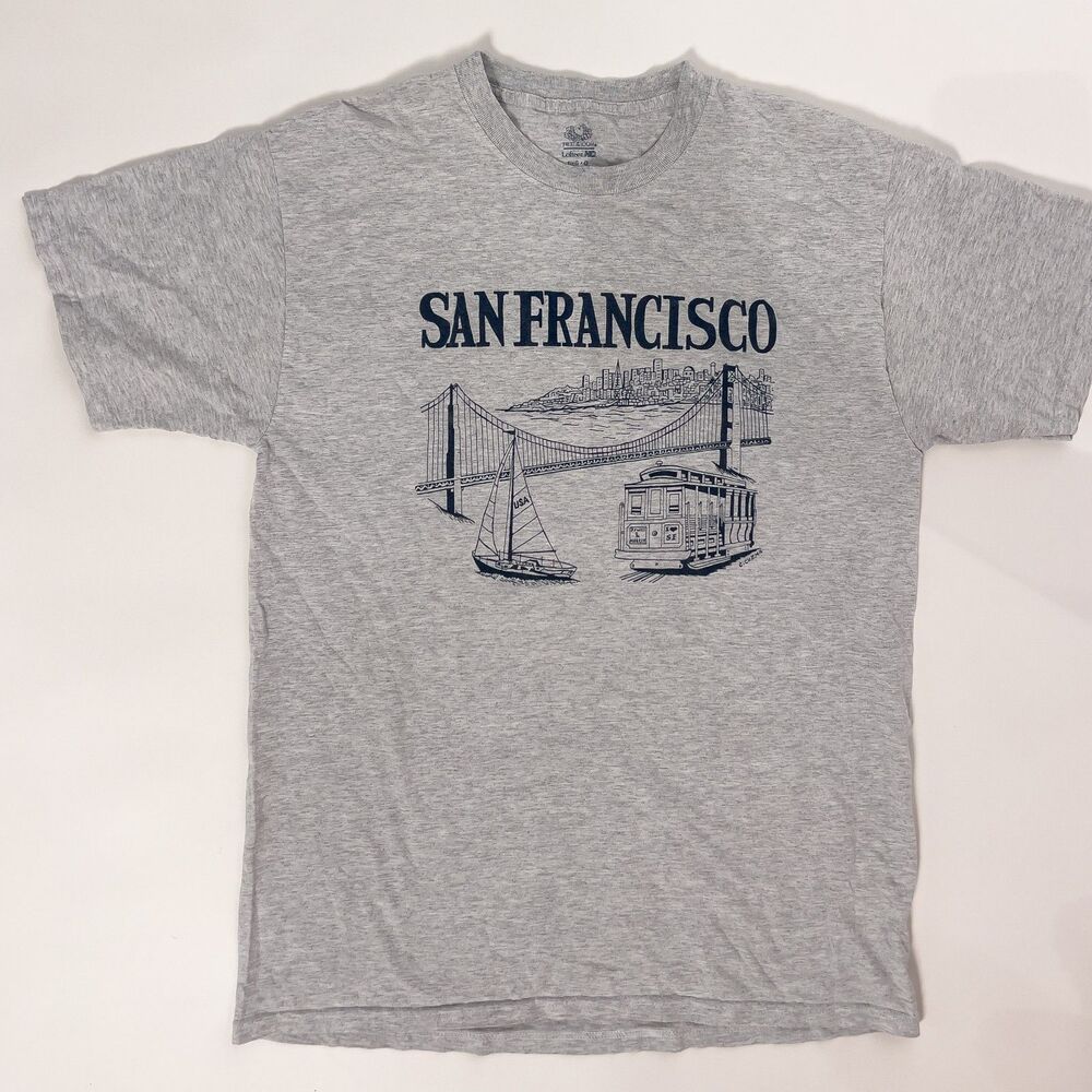 San Francisco Golden Gate Bridge Graphic Tee Large